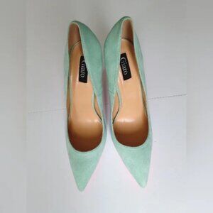 Giaro 'Taya' Pumps - Baby Blue Pink Bottoms